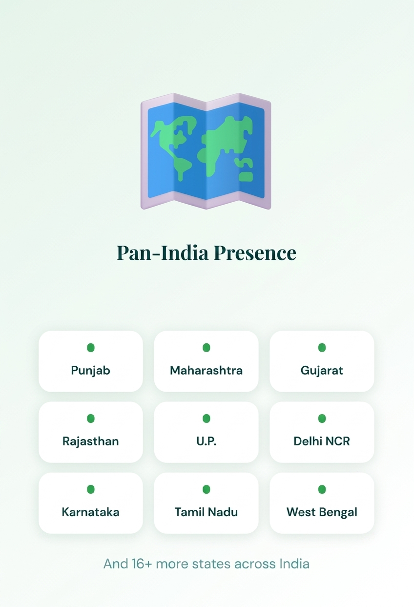Realnova All over india distribution network