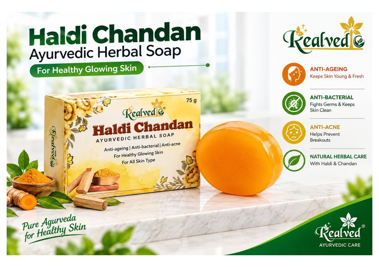 HALDI CHANDAN SOAP