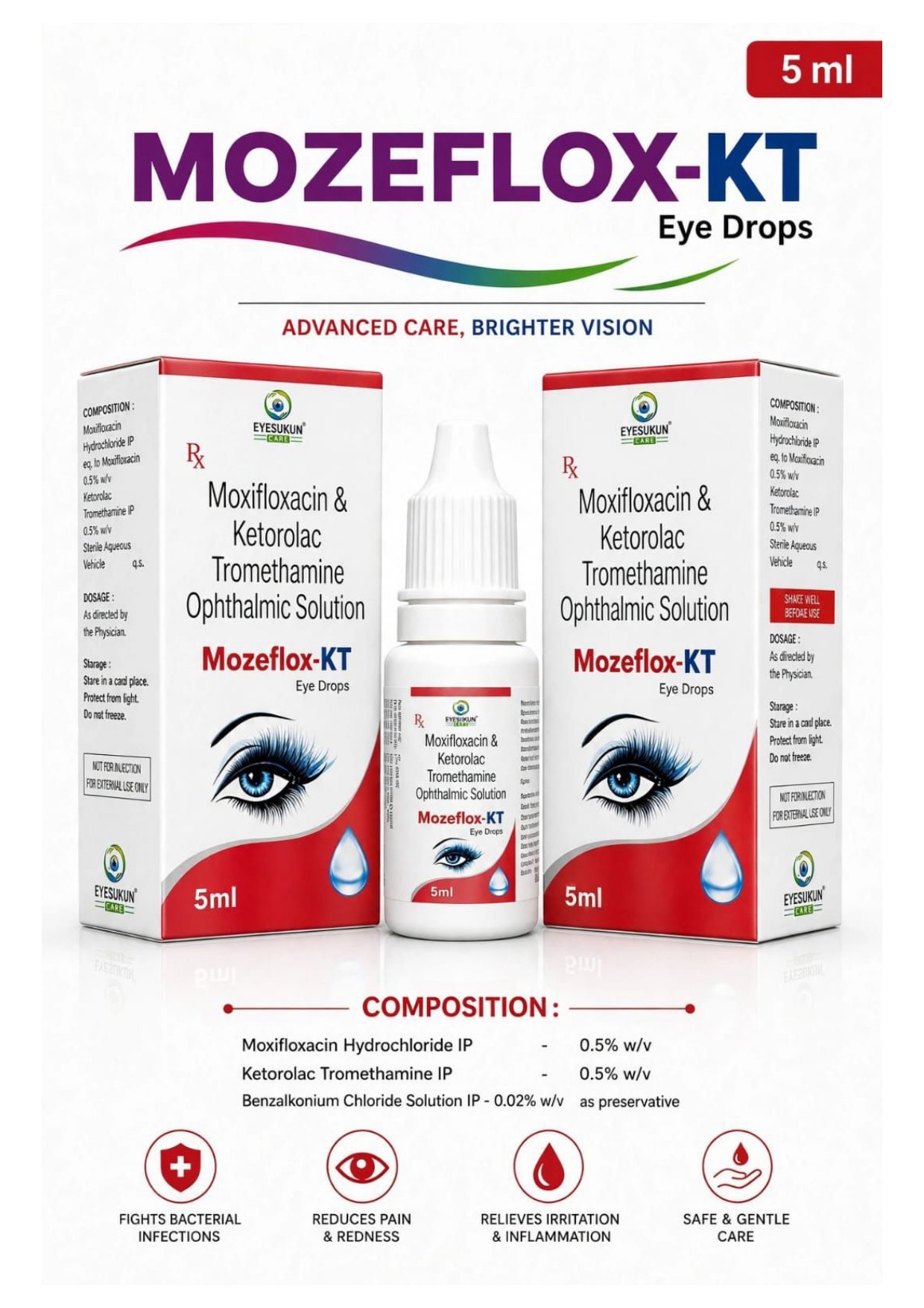Mozeflox-KT Eye Drop