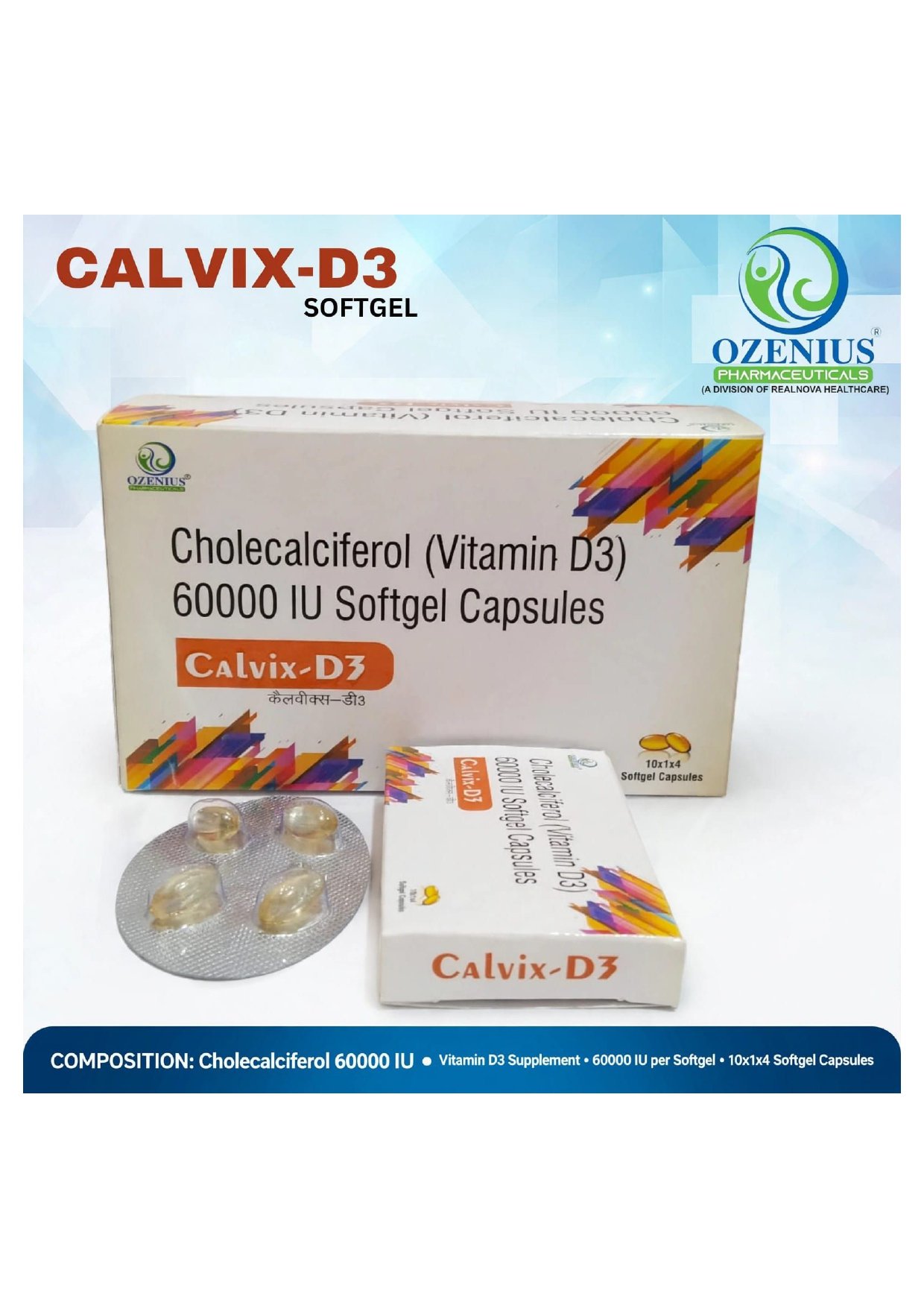 CALVIX-D3 SOFTGEL